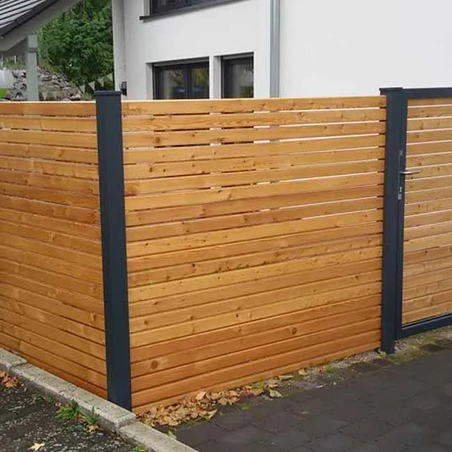 Sichtschutzzaun Holz