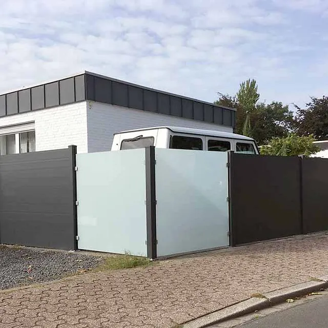 Aluminiumsichtschutzzaun