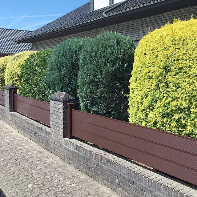 Aluminiumsichtschutzzaun