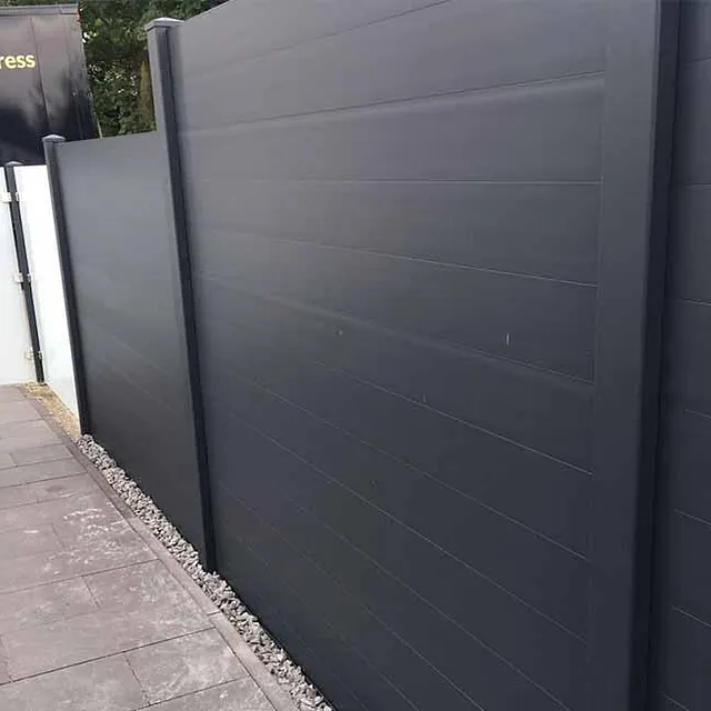 Aluminiumsichtschutzzaun